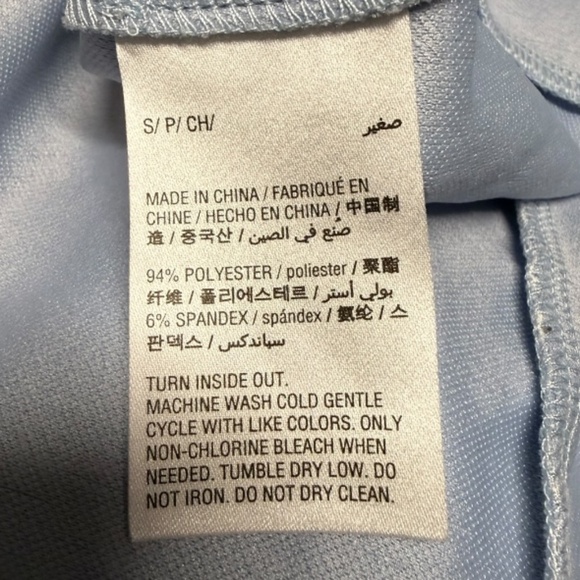 Material Girl Blue Floral Jacquard Ruffle Mini Dress Size Small - Picture 4 of 5